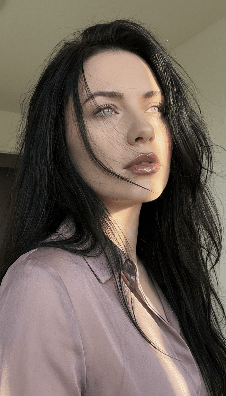 Diagonal Light Portrait